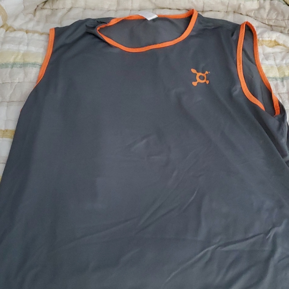 Men's orange theory fitness muscle tank